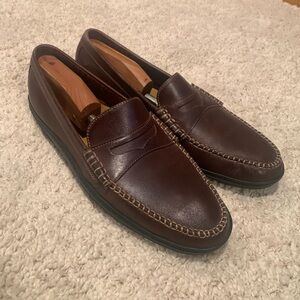 Cole Haan Men’s Size 10.5 M Pinch Leather Grand OS Brown Loafer Shoes
